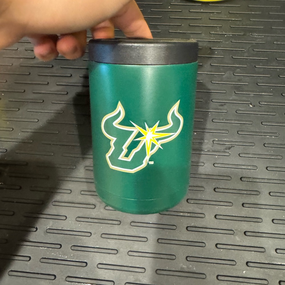 USF Bulls Tampa Bay Rays Stainless Steel Beverage Holder Koozie